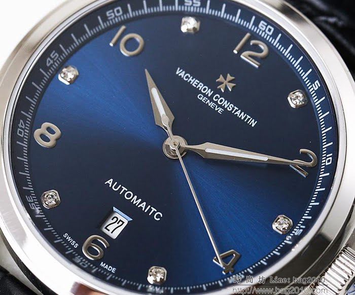 江詩丹頓 Vacheron Constantin LS精品 2018最新火爆款 全自動8215機芯 牛皮錶帶 藍寶石防刮花玻璃 深度防水 男士腕表  wssb4062